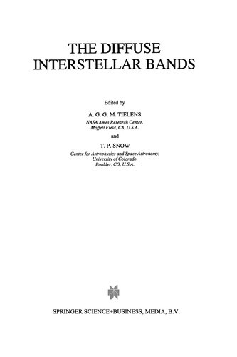 The Diffuse Interstellar Bands (Softcover Reprint of the Original 1st 1995)