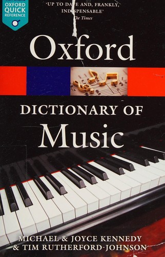 The Oxford Dictionary of Music