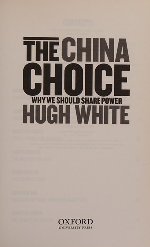 The China Choice