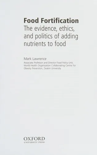 Food Fortification
