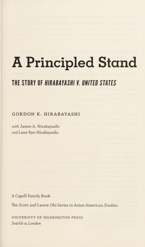 A Principled Stand