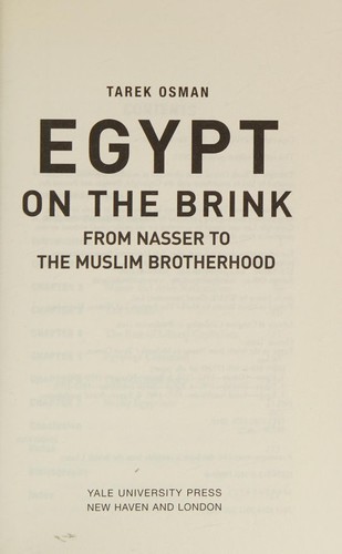 Egypt on the Brink