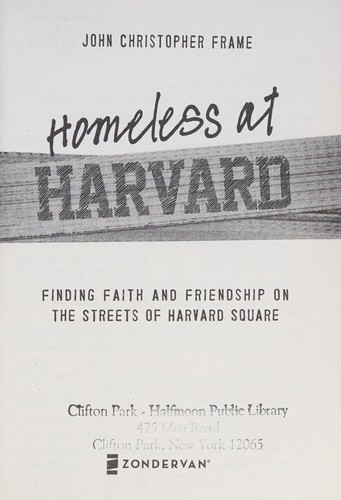 A Homeless at Harvard