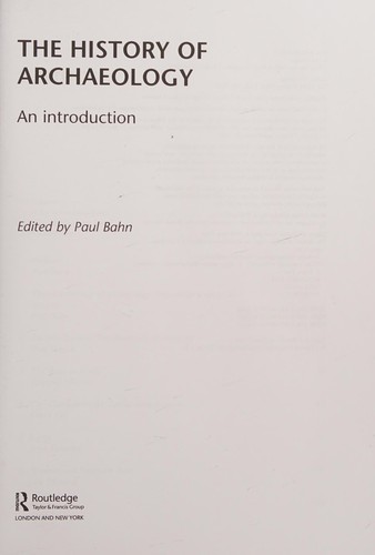 The History of Archaeology