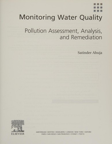 Monitoring Water Quality
