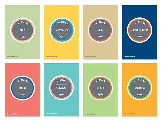 City Cycling Europe : Slipcased set of 8 paperback volumes, including Paris, Milan, London, Copenhagen, Berlin, Barcelona, Antwerp & Ghent and Amsterdam