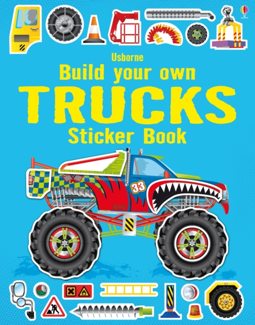 Build Your Own Trucks Sticker Book