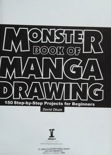 Monster Book of Manga Drawing : 150 Step-by-Step Projects for Beginners