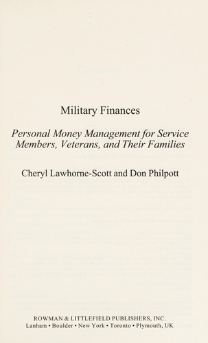 Military Finances