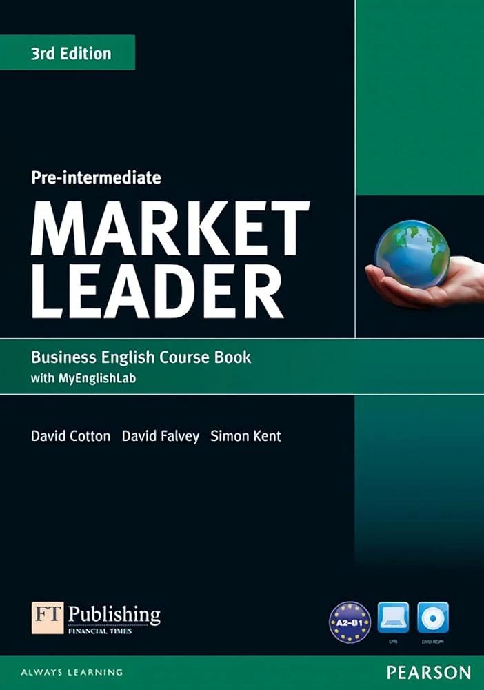 Market Leader 3rd Edition Pre-Intermediate Coursebook with DVD-ROM and MyEnglishLab Student online access code Pack