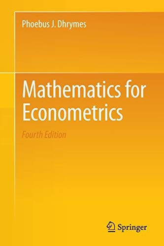 Mathematics for Econometrics