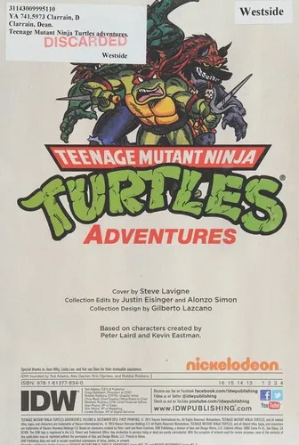 Teenage Mutant Ninja Turtles Adventures Volume 6 : 6