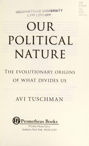 Our Political Nature