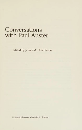 Conversations with Paul Auster