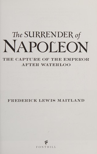 Surrender of Napoleon