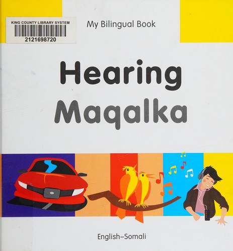 My Bilingual Book -  Hearing (English-Somali)
