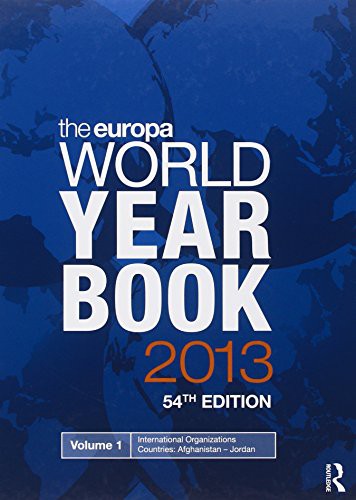 The Europa World Year Book 2013