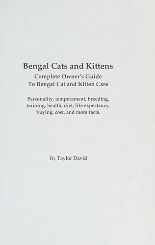 Bengal Cats and Kittens