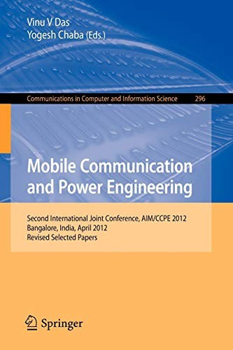 Mobile Communication and Power Engineering
