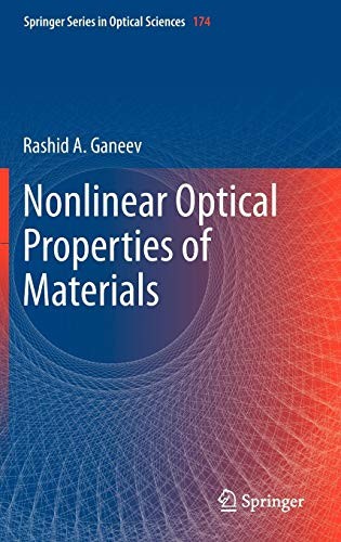 Nonlinear Optical Properties of Materials (2013)