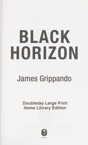 Black Horizon [Large Print]