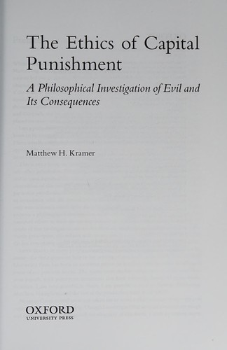 The Ethics of Capital Punishment