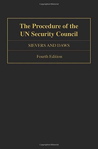 The Procedure of the UN Security Council
