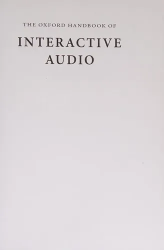 The Oxford Handbook of Interactive Audio