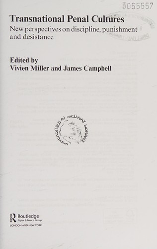 Transnational Penal Cultures