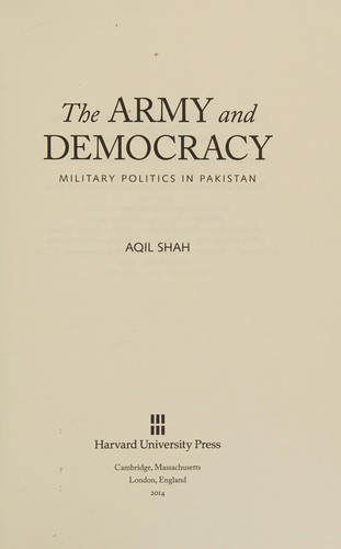 The Army and Democracy