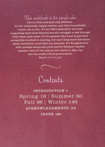 Preserving by the Pint