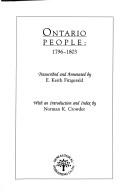 Ontario People, 1796-1803