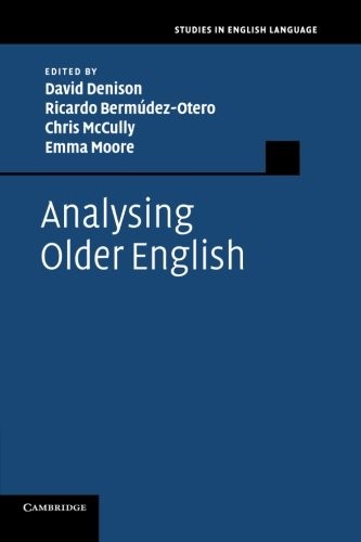 Analysing Older English