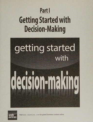 Decision Making For Dummies