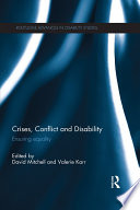 Crises, Conflict and Disability
