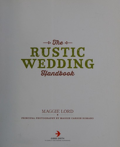 Rustic Wedding Handbook