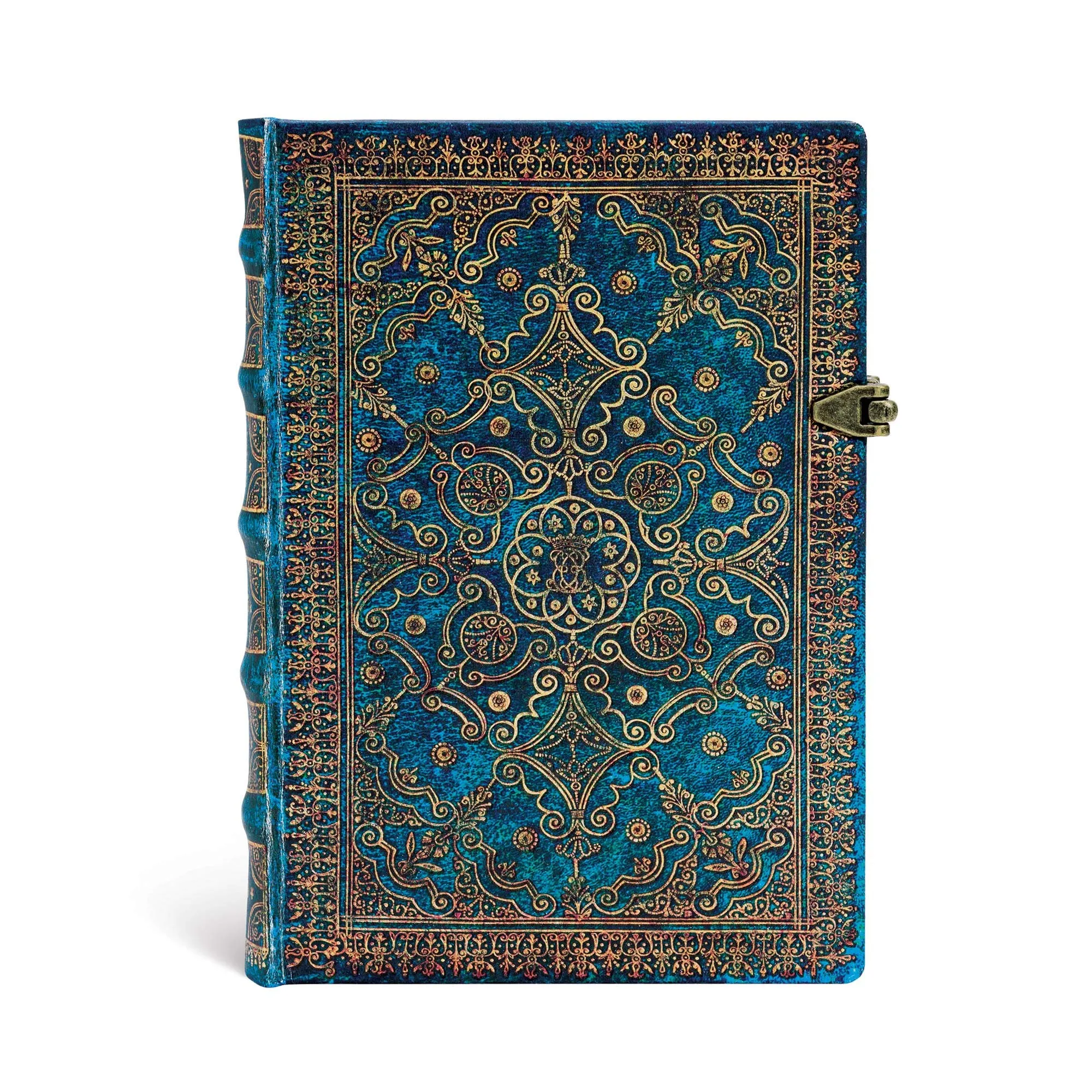 Azure (Equinoxe) Midi Lined Hardcover Journal (Clasp Closure)
