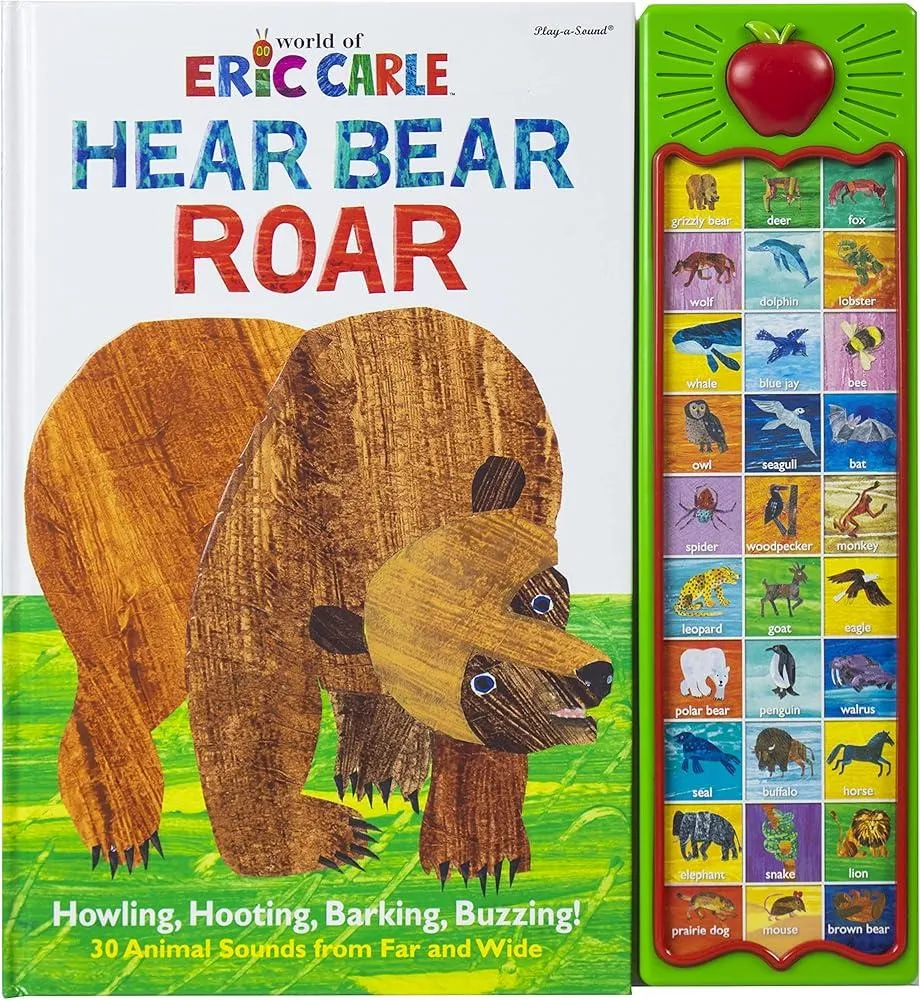 World of Eric Carle: Hear Bear Roar Sound Book