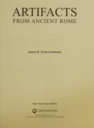 Artifacts from Ancient Rome