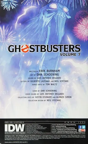 Ghostbusters Volume 7: Happy Horror Days : 7