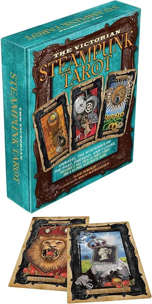 Victorian Steampunk Tarot : Unravel the Mysteries of the Past, Present, and Future