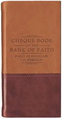 Chequebook of the Bank of Faith – Tan/Burgundy