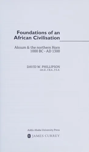 Foundations of an African Civilisation