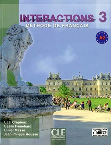 Interactions 3: Livre de l'eleve - A2 + DVD