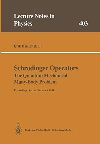 Schrodinger Operators the Quantum Mechanical Many-Body Problem