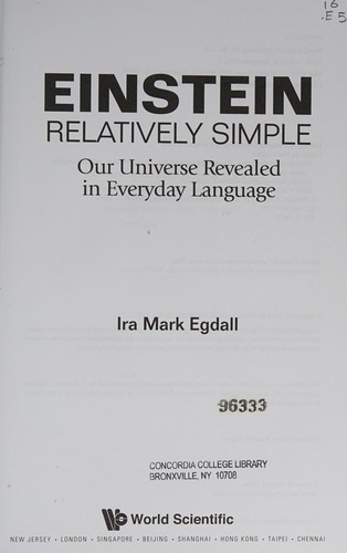 Einstein Relatively Simple