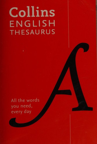 Collins English Paperback Thesaurus