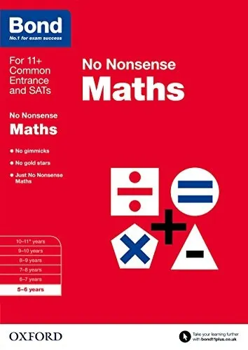 Bond: Maths: No Nonsense : 5-6 years