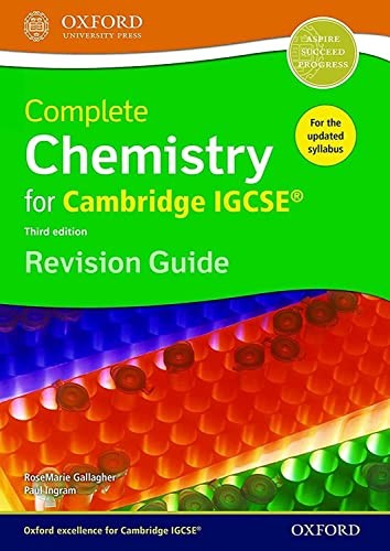 Complete Chemistry for Cambridge IGCSE (R) Revision Guide