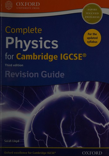 Complete Physics for Cambridge IGCSE (R) Revision Guide
